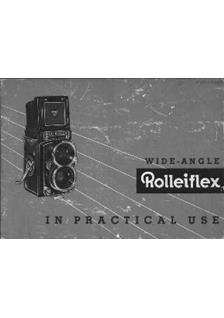 Rollei Wideangle-Rolleiflex manual. Camera Instructions.